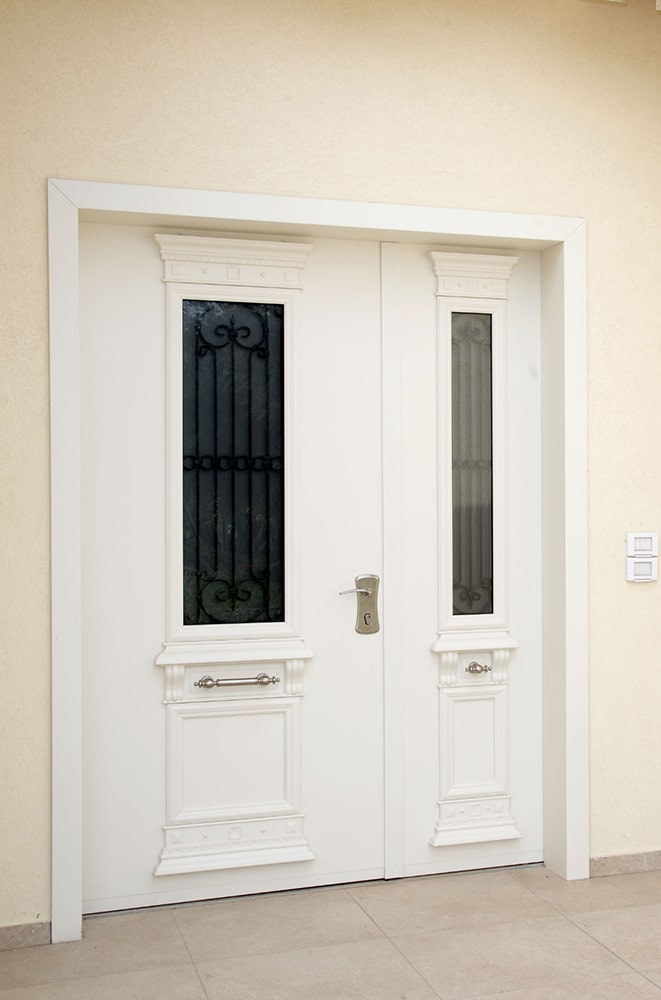 עידן דלתות - IDAN DOORS - פרויקט משפחת סער - דלת ראשית